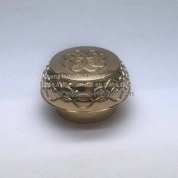 Round Perfume Cap OEM Silver Perfume Cap Factory OEM Round Perfume Cap China Custom Oval- Shaped Perfume Cap