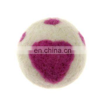 factory supply customized size wool ball polyester