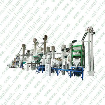 Rice Mill Machine 25 Ton Per Day Complete Rice Mill Plant