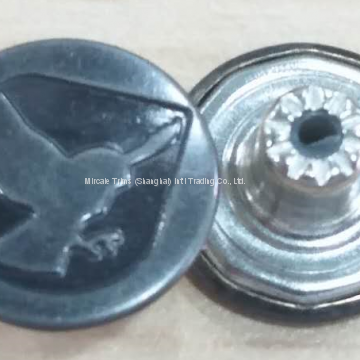20mm Alloy Jeans Button photo-5