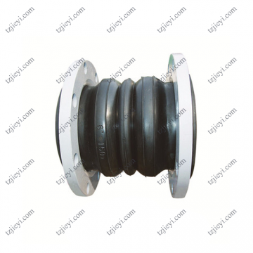 5 inch DIN ANIS JIS SS304 flange type double sphere rubber expansion joint EPDM NR NBR rubber