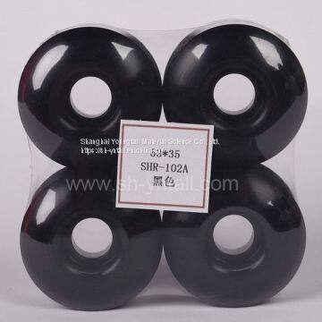 pu wheels for skate board 53*35     polyurethane skateboard wheels    pu wheels for skate board manufacturer