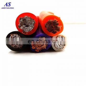 50 Ft of Professional 1 / 0 Gauge Amp Battery Power Wire Cable Aisen Car Audio photo-3