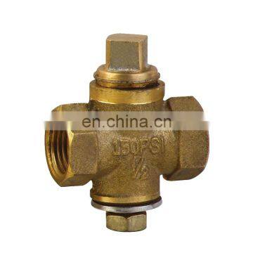 Brass Plug Valve Direct Factory