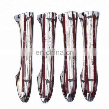 4PCS Outer Outside Door Handle Cover Covers Chrome Fit For Hyundai Sonata