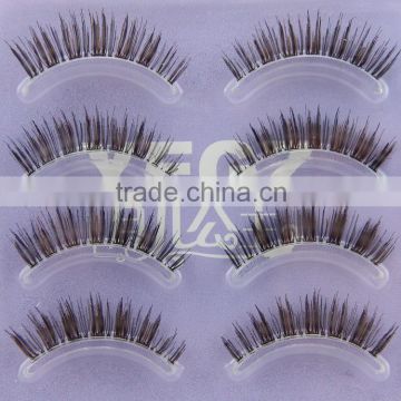 4 pairs in one pack false eyelash Hand Made Lash Extension