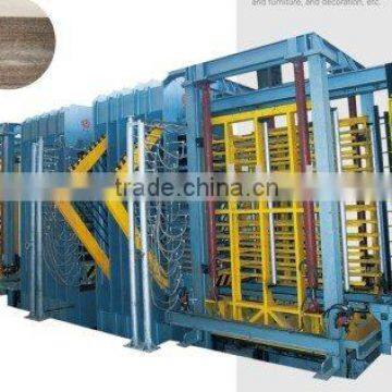 Wood plastic composite board machinery line