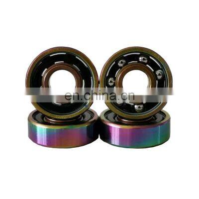 New Arrival 608 Two Wheel Off Road Skateboard Parts High Mixed Color Colorful-RoseGold Abec 9 Skateboard Ball