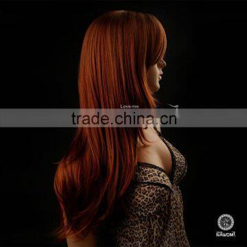 W3471Natural Wig For Black Women Full Lace Virgin Brazilian Huamn Hair Wig photo-6