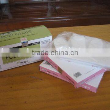 HDPE/LDPE Disposable PE Glove