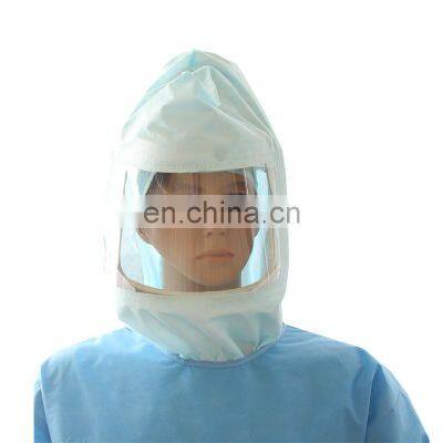 Breathable Disposable Surgical Kit Surgeon Medical Toga Astronaut Anti-Fog T4 Protective Hood and Headcovers for Operation photo-3