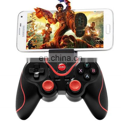 Newest Gamepad X3 wireless BT game controller T3 directly connected with android IOS smart phone