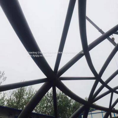 steel structure tube truss new design steel structure