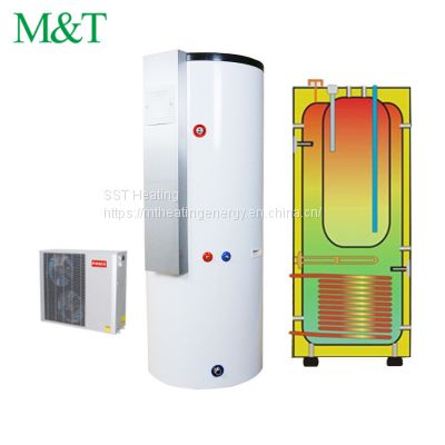 SUS304 / 316L / Duplex2205 /2304 dual buffer tank for hot water heat pump portugal water heater