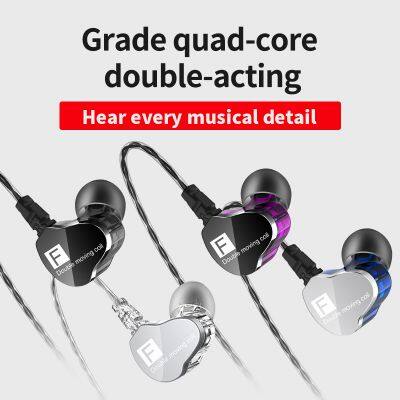 Sport Running HeadphonesCopper Driver HiFi Wired Earphone Bass Stereo Headset Music Earbuds photo-2