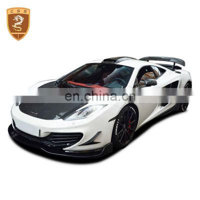 DNC Style Front Diffuser Lip For Mclaren MP4 12C Carbon Fiber Material