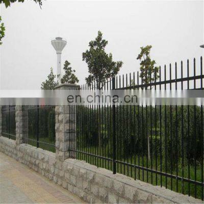 Galvanized Steel Picket Fence PVC Coated Steel Fence Zinc Steel Fence photo-2