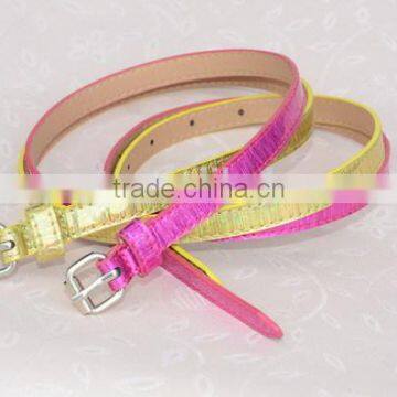 Fancy Lady pu laser garment belt