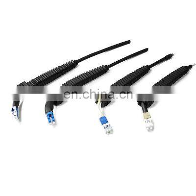 NSN LC Uniboot With Rubber Boot Duplex Single Mold Patch Cord photo-2