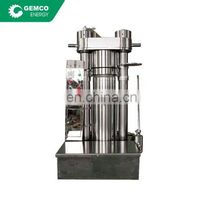 mini hydraulic cold press oil vacuum portable hydraulic oil press machine for oil extraction