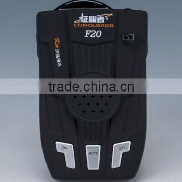 Cheap DC 12V Speed Radar Detector F18 With X K Ka Ku Laser Strelka 16 Bands LED Display Anti Police Radar Car Alarm photo-2