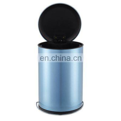 Various Color Unique Thin Lid Soft Closing Waste Bin Garbage Wholesale Waste Trash Dustbin photo-2