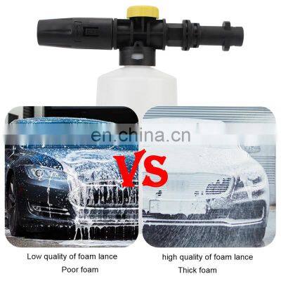 Autoaby Car Soap Foam Generator High Pressure Washer Adjustable Sprayer Nozzle Lance For Kar Cher K2 K3 K4 K5 Car Accessories