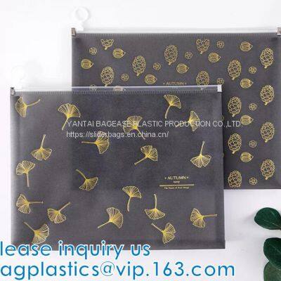 SLIDER ZIPPER POUCH BAG, SLIDE ZIP, DUAL GRIP SEAL, DOUBLE TRACK, SELF SEAL ZIP POCKET photo-4