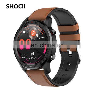 TW27 MP3 player 8GB memory IP67 Waterproof Full Touch Music Wownload Heart Rate Exercise Pedometer Message Push Smart Watch