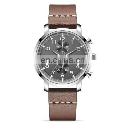 MEGIR 2160G Men Quartz Wristwatch Waterproof Business Multifunctional Stainless Steel Mans Watches photo-2
