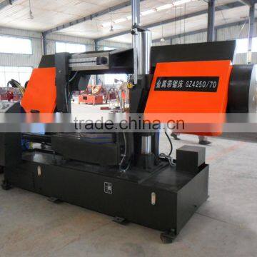 Double-column metal straight cutting horizontal band saw used GZ4250/70