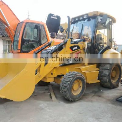 USA brand CAT hot sale model , CAT 416e backhoe loader , Used cat 416 420f 430f backhoe