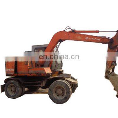 Японский экскаватор-лошадка Hitachi EX60 с гидромолотом