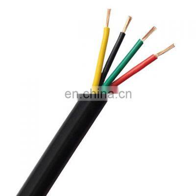 AVVR 4Core 0.3Mm Flexible Building Wire For Installation Power Signal Control Electrical Cable Price PVC Copper Wires and Cables