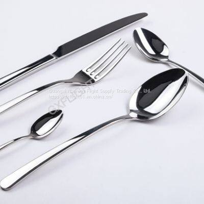 Luxury Design Airline Cutlery Set Stainless Steel Cutlery Set