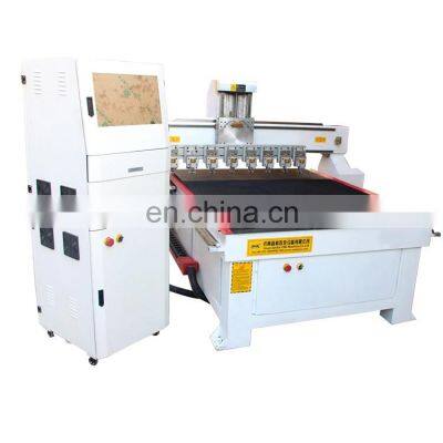 6 8 12 Multi Heads Glass Cutting Machine 1313 Automatic CNC Glass Mirror Router Cutter for Cutting Glass Mirror Bath Mirror