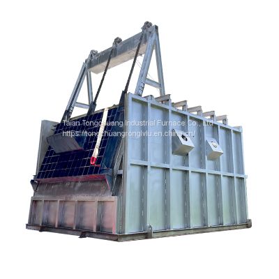 6 tons of large natural gas aluminum melting furnace, aluminum alloy melting furnace, holding furnace, waste aluminum melting furnace