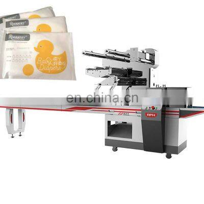 High Quality Automatic Baby/Adult Disposable Diaper Packing Machine For Trial Pack, Sample sack