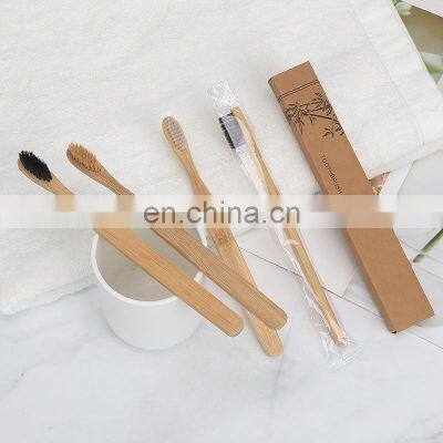 Wholesale Price Customized 100% Natural Organic Biodegradable Ecological Bamboo Toothbrush photo-5