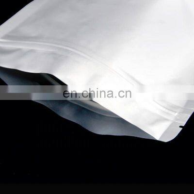 Custom Heat Seal Print Package Aluminum Foil Laminated Plastic Zip Zipper  Pouch food Bag