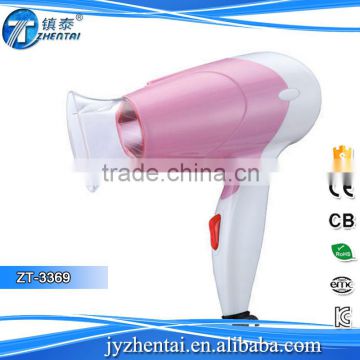 Foldable Hair Dryer Travel Hair Dryer with Diffuser ZT-3369