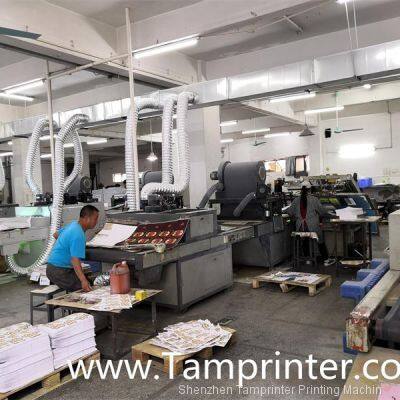 Gold Glitter Powder Greeting Card Auto Screen Printing Machines photo-4