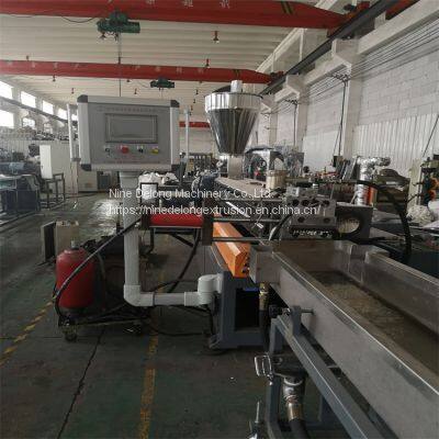 Twin Screw Color Materbatch Extruders Pp Pe Pvc Polyethylene Masterbatch Production Line photo-5