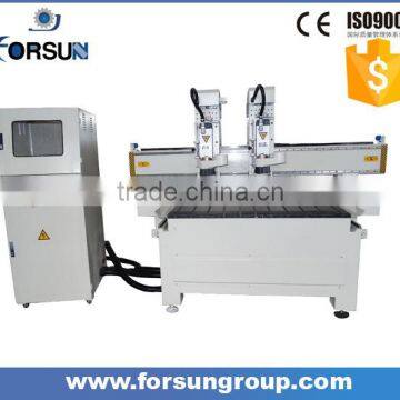 China Supplier Double Spindle 3d Cnc Router for Woodworking, Cnc Wood Cutting Machine for Wooden Door, Furniture With Low Cost photo-4