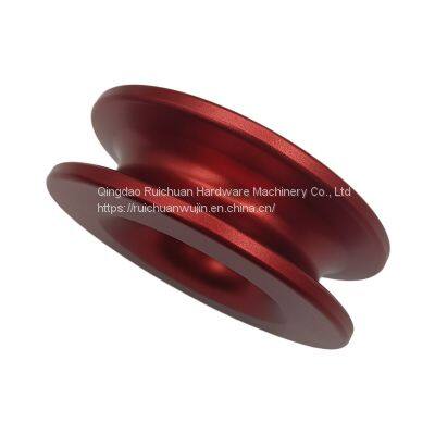 Cross country pulley winch fixed traction car rescue cleat pulley soft shackle outdoor trailer equipment modification