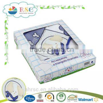 Baby Hooded Bath Towel Wrap for Toddlers Hooded Towel Wrap photo-4