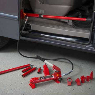 10 ton hydraulic auto body/frame repair kit