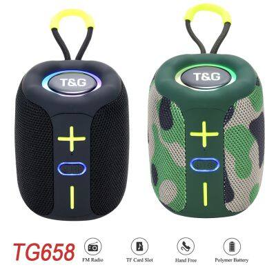 TG658 Wireless Powerful Bluetooth Speaker TWS Bluetooth 5.3 Sound Box HIFI Loudspeaker Support TF Card Radio Haut Parleurs