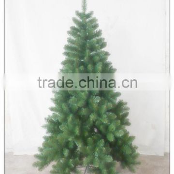 HIGH Quality ! 2015 Green Christmas tree & PVC and PE a variety of color indian tree