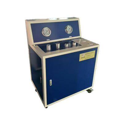 Bottle Valve Airtightness and Bottle Valve Pressure Calibration Bench